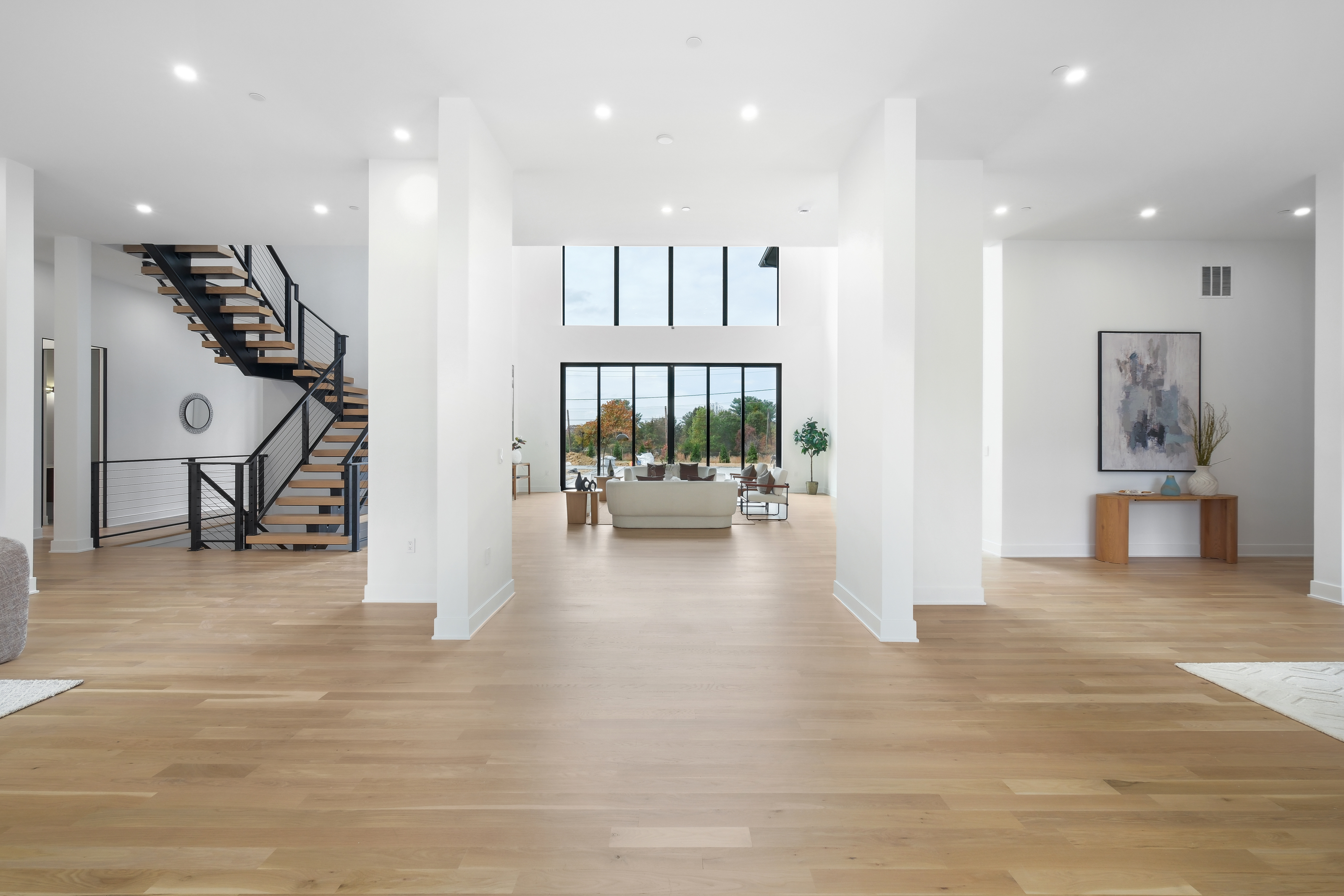 Potomac House — Floating Staircase